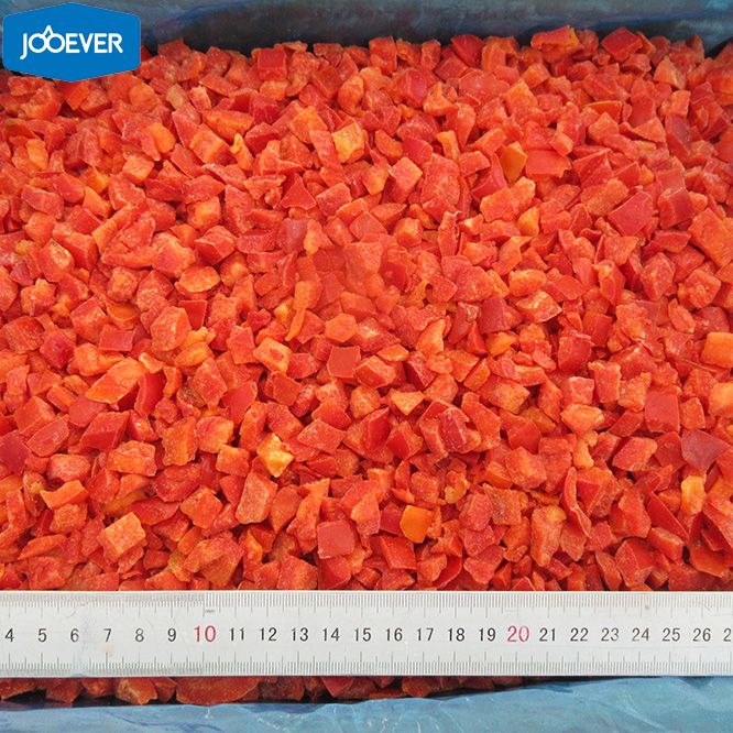 IQF Frozen Red Pepper dice