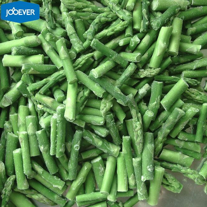IQF Frozen Green Asparagus tips and cuts