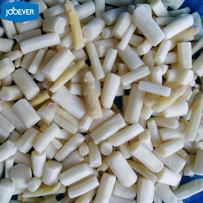 IQF Frozen White Asparagus tips and cuts
