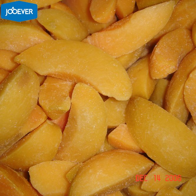 IQF Frozen Yellow Peach slice